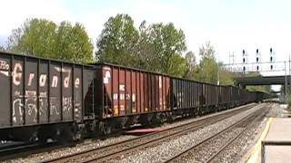 CSX K-301 WB Old Main SD-50 Leader