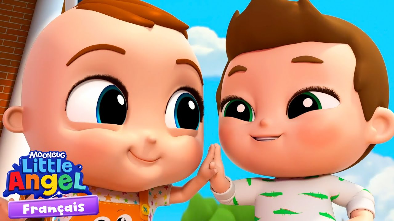 Bébé Louis joue ensemble avec son ami | Comptines avec Bébé Louis ...