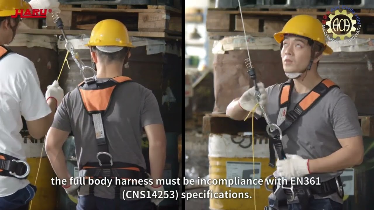 Haru Twin Connected Vertical Lifeline 2M | Model : SB3-HE-2AA