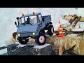 Он затмит всех на бездорожье! ... Mercedes UNIMOG FMS FCX24 на порталах и двух скоростной коробкой!