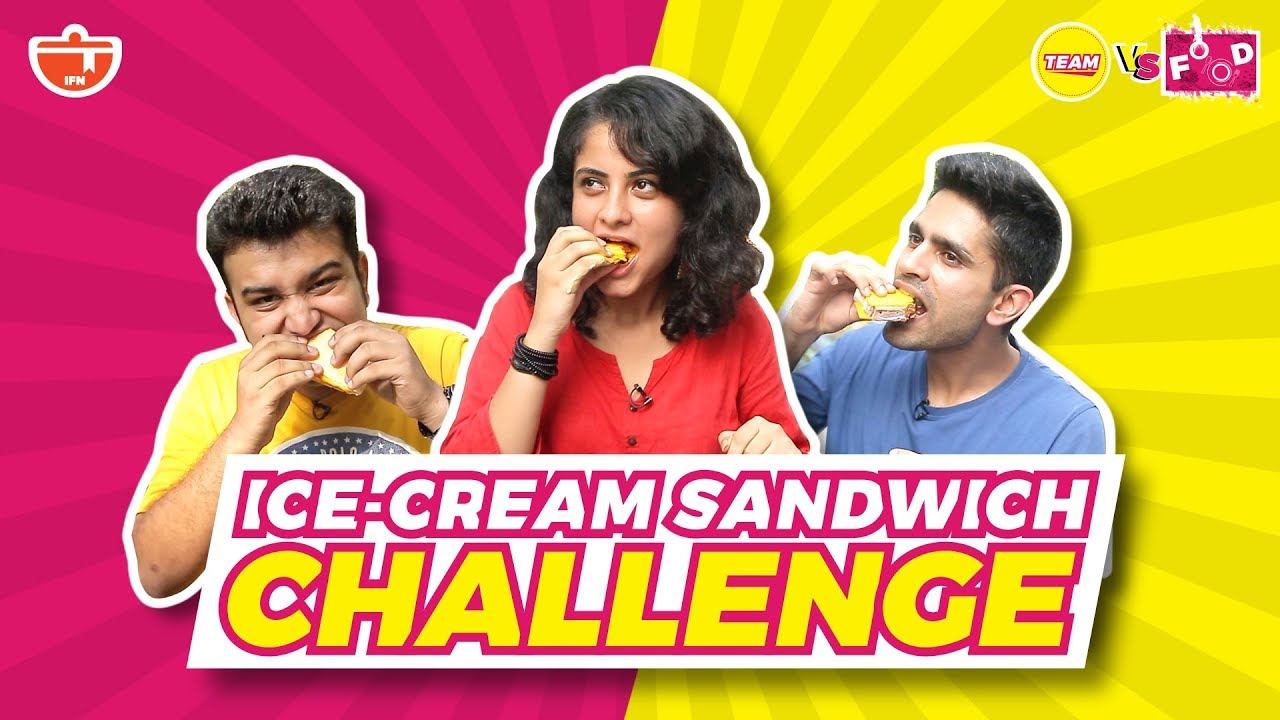 Unlimited Ice Cream Eating Challenge | TEAM IFN V/s FOOD At K Rustom Ice Cream | India Food Network