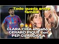 CLARA CHÍA MARTÍ habria engañado a GERARD PIQUÉ con su amigo PEP GUARDIOLA