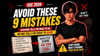 Why 95% SSC Steno Aspirants Fail? Stop These Prep Blunders NOW! ⚠️