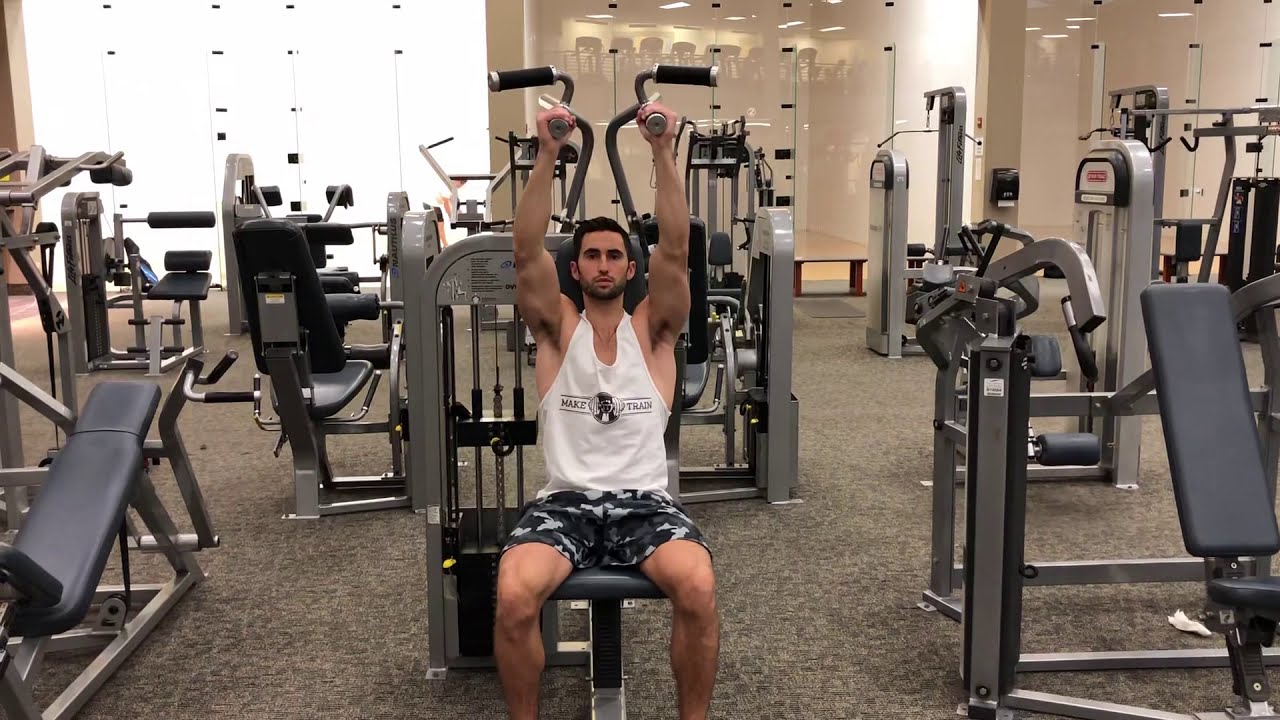 Nautilus Nitro Overhead Press (Neutral Grip)