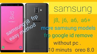 samsung j810g frp  bypass # samsung  j8 google id remove without pc