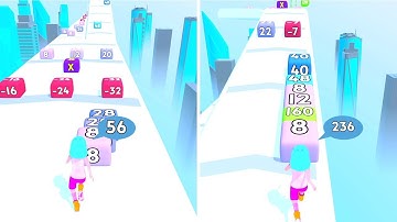 Number Stack All Android IOS Levels walkthrough Gameplay lvl