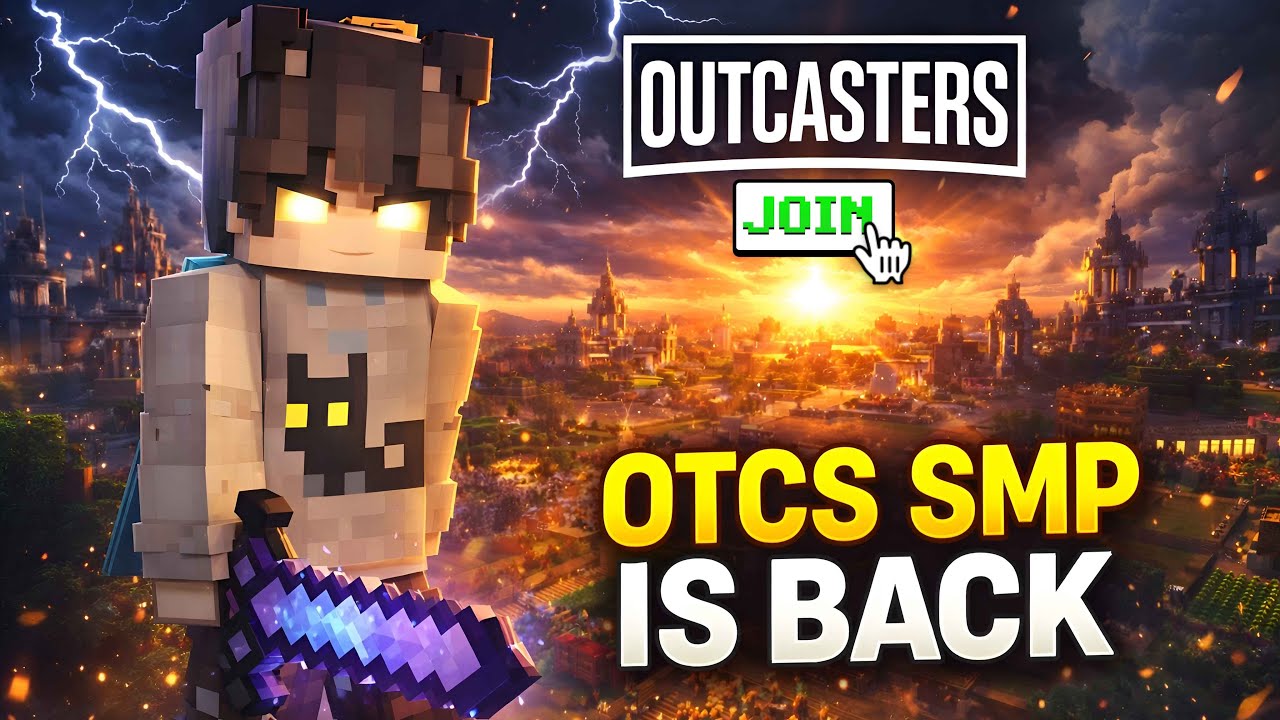 🔴New Best Public Smp Server For Minecraft | 24/7 | OTCS SMP S2 #shorts ...
