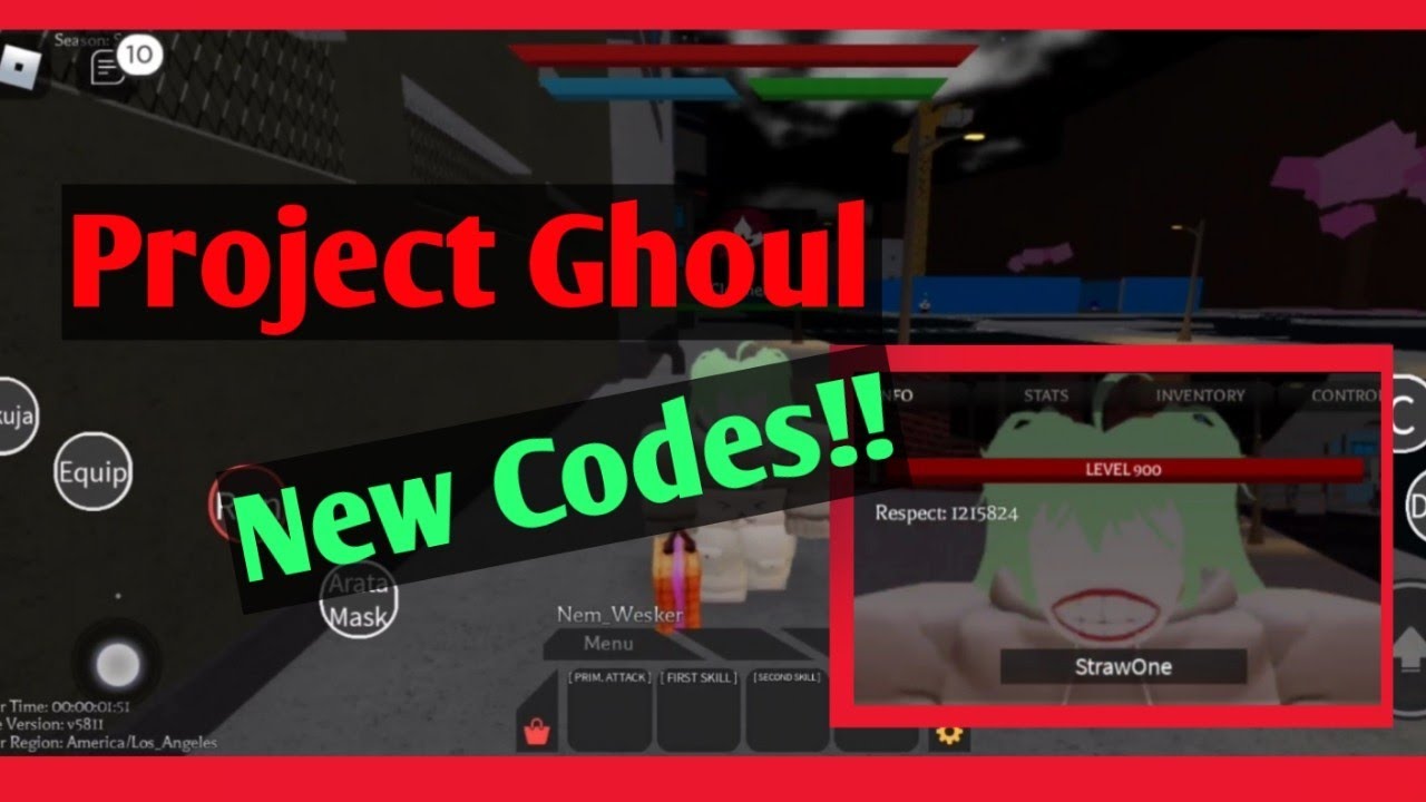 Project Ghoul New Codes!! YouTube