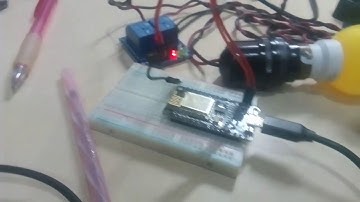 Iot project- home automation using nodemcu and web server