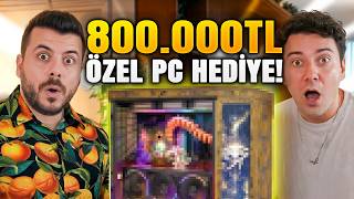 Enes Batur Ev Vlogu - 800.000 Tl Özel Tasarim Pc Hedi̇ye Etti̇m