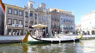 AVEIRO - PORTUGAL - PROMENADE À BORD D'UN BATEAU MOLICEIRO
