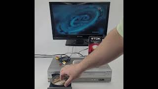 Showcasing The Phillips DVD VCR Combo DVD750VR Working! For Sale on Ebay