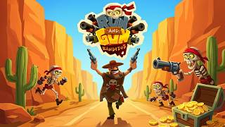 Run & Gun: BANDITOS (by Ludus Studio) - free offline runner for Android and iOS - gameplay. screenshot 2
