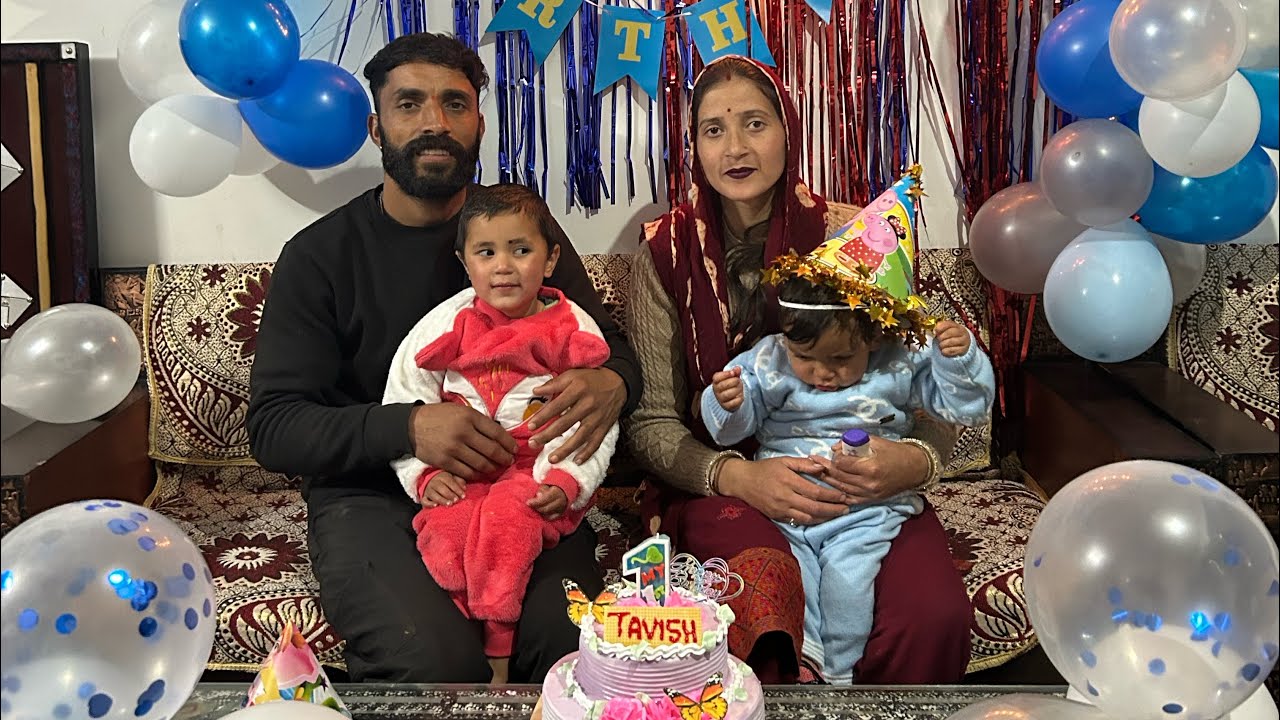 Happy 1st Birthday Tavish 😍🎂 || Best Family Moments || Deekshu Vlogs ||