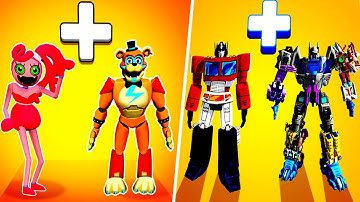 Merge Monster: Fusion Battle | Superhero Robot Merge Master  - Merge Battles Gameplay (Part 1)