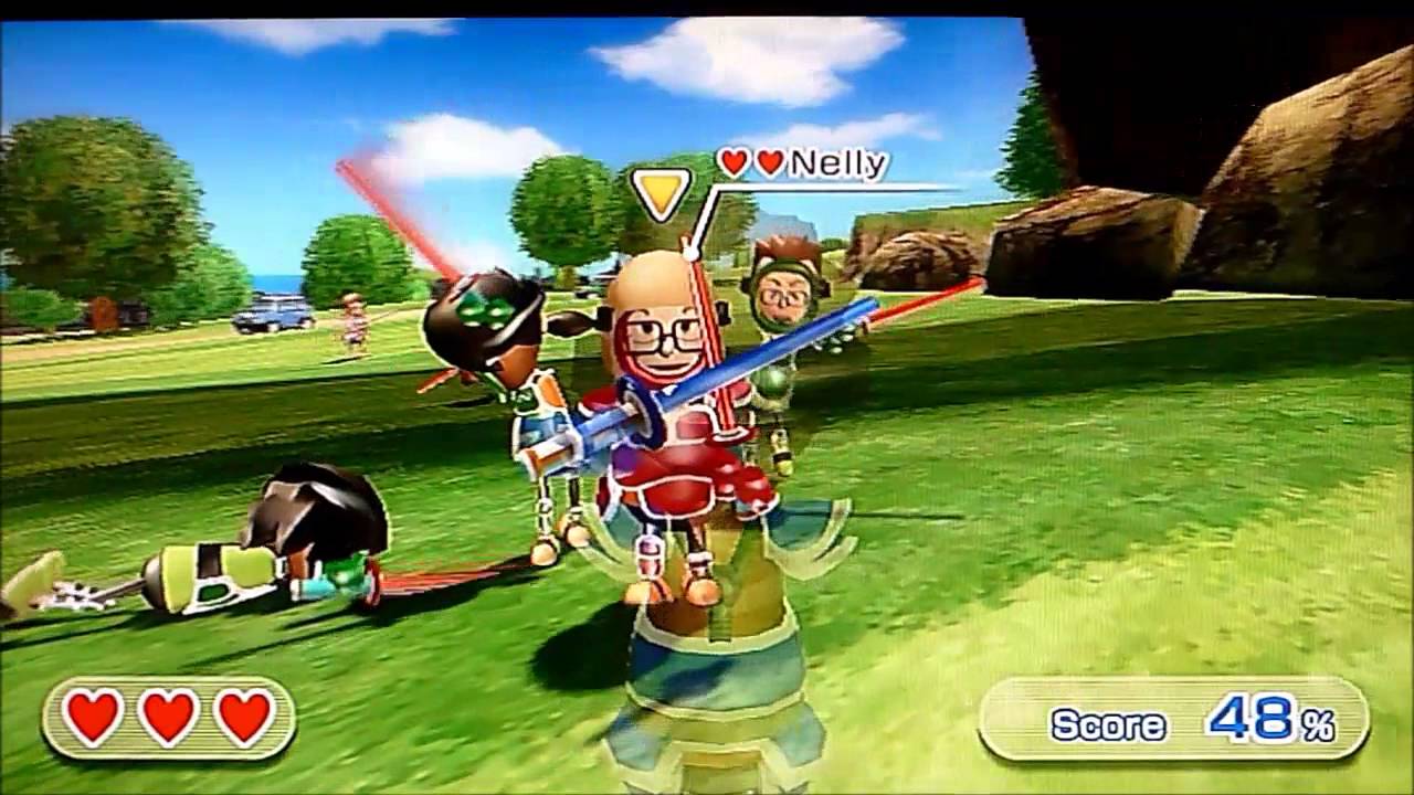 Wii Sports Resort - Swordplay Showdown - Level 7