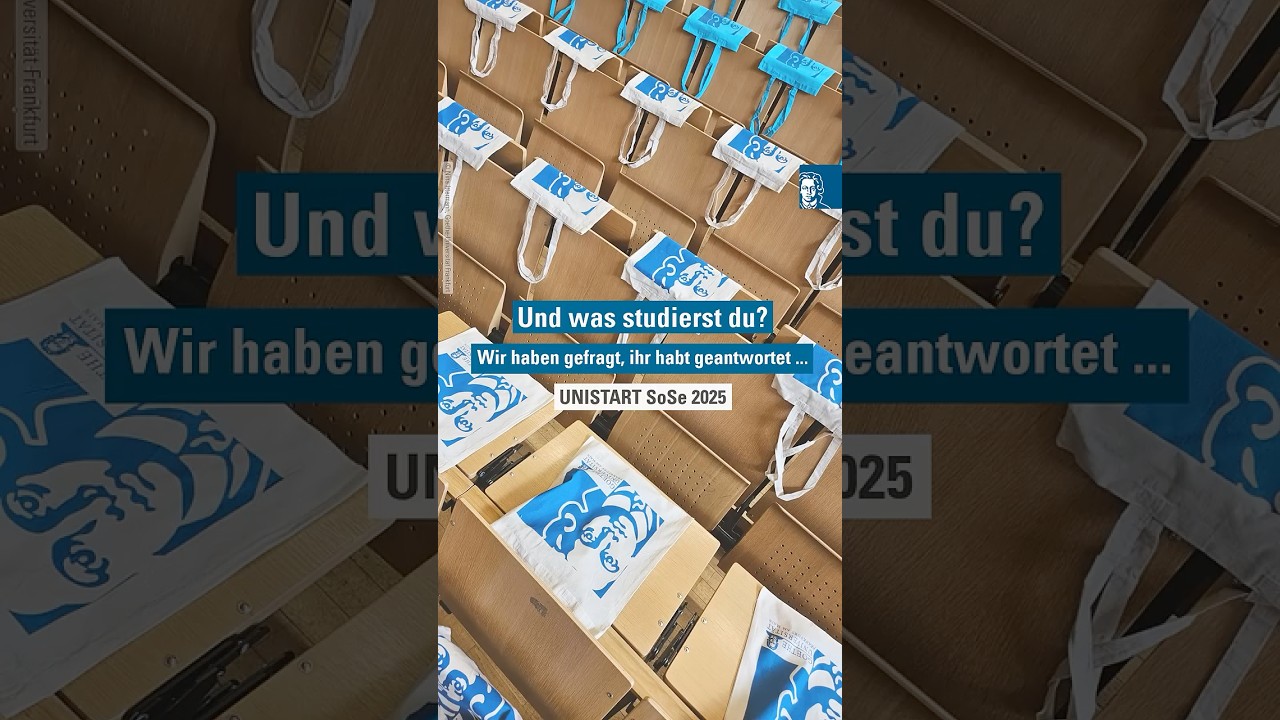 Und was studierst du an der Goethe-Uni? Wir haben gefragt, ihr geantwortet. 