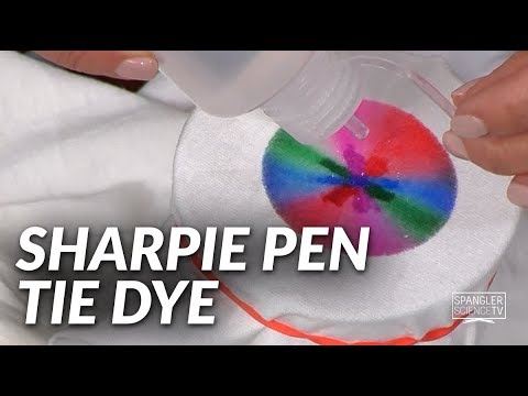 Sharpie Pen Science - Cool Tie-Dye with Steve Spangler on 9News