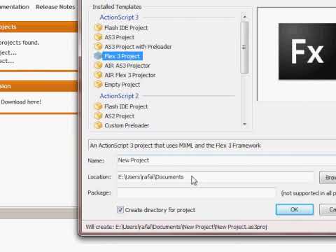 Konfiguracja FlashDevelop z Flex SDK