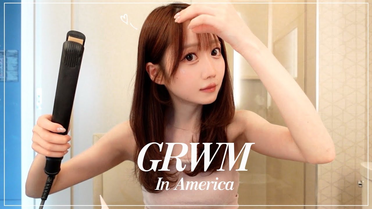 【GRWM】朝の準備 inヒューストン🇺🇸