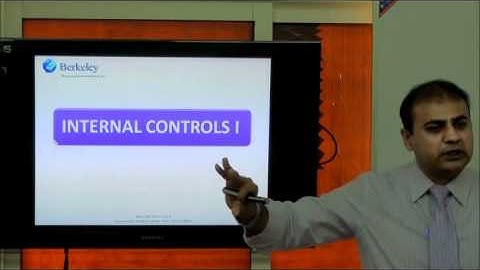 CMA Part I-Internal Controls I