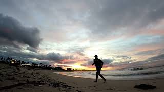 Venice Beach California sunrise Timelapse December 21 2023