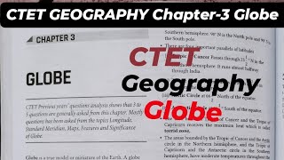 CTET class-3 Geography chapter-3 Globe