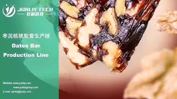 Dates Bar Production Line Dates Ball Machine
