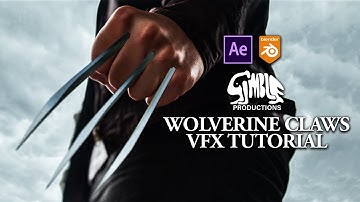 Easy Wolverine Claws VFX in After Effects / Blender (DEADPOOL AND WOLVERINE)