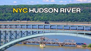 NYC LIVE CAM Relaxing Amtrak Hudson River Ambience ASMR