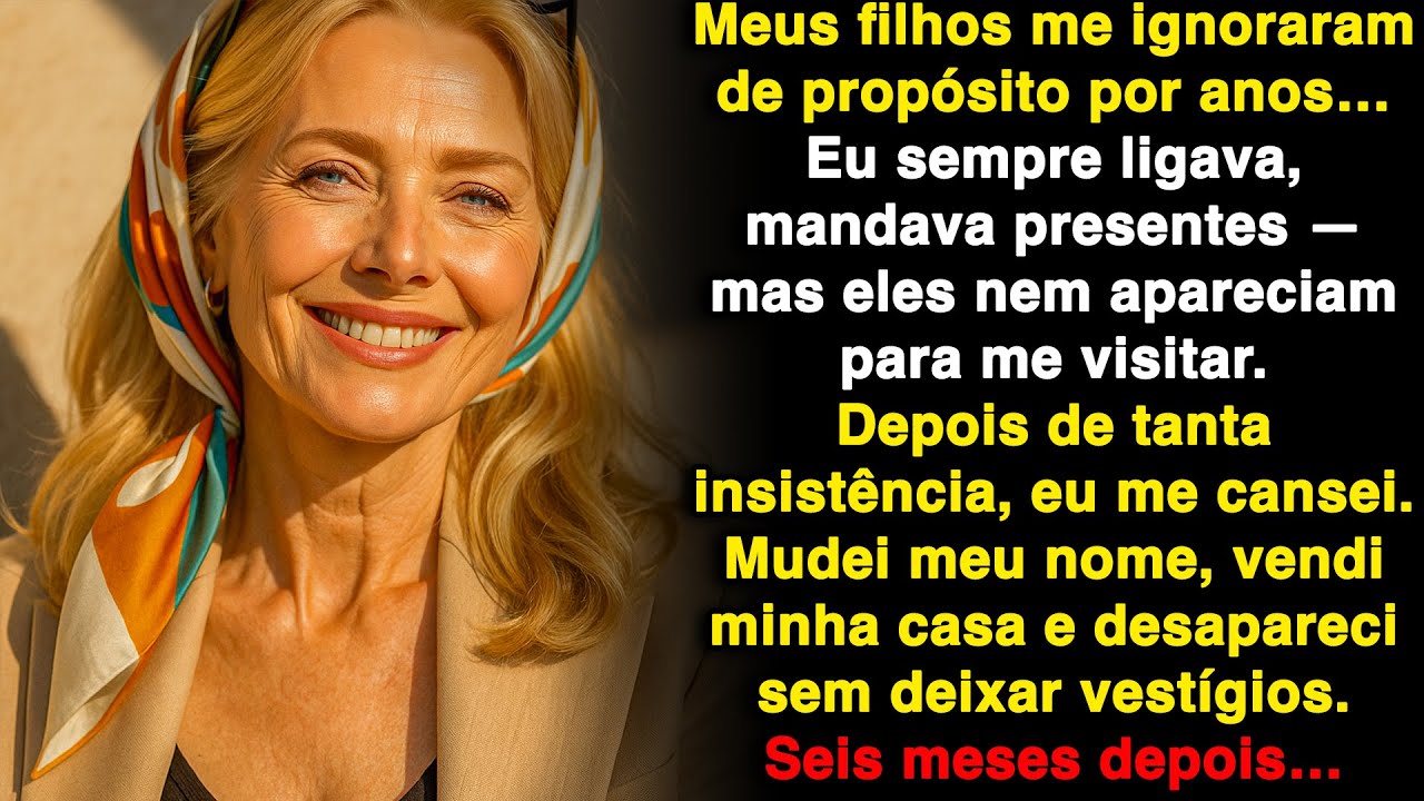 Meus filhos me esqueceram por anos. Eu mudei totalmente minha identidade — mas então…