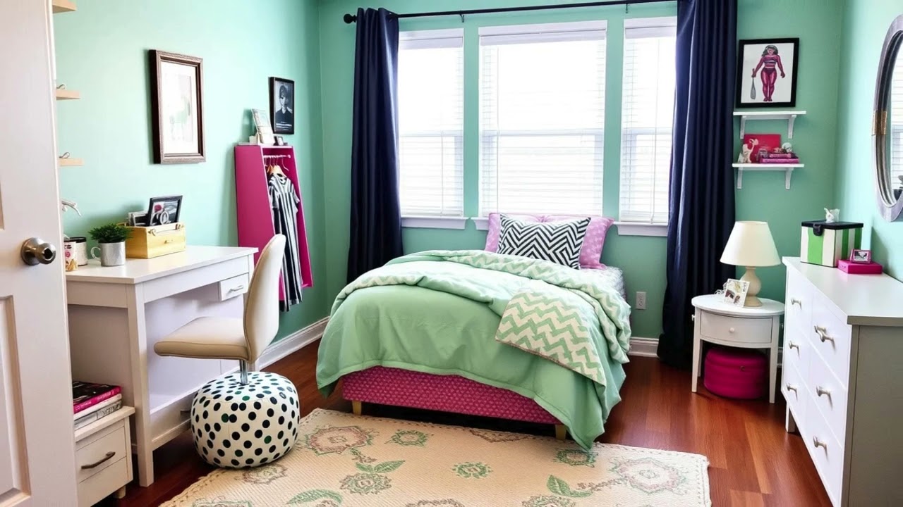 15 Teen Girl Bedrooms Mint Green | Bedroom Makeover Ideas for a Fresh, Cozy Vibe