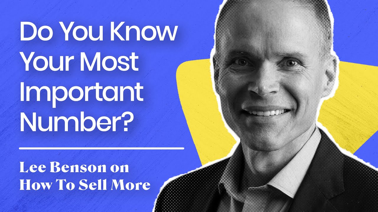 Do You Know Your Most Important Number? Lee Benson YouTube