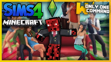 The Sims Needs in Minecraft with Only One Command! - (Social,Hygiene,Fun,Energy)