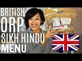 British Army Operation Ration Pack Sikh Hindu Menu | ORP MRE