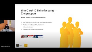 timeCard 10 Zeiterfassung - Features / Webinar screenshot 4