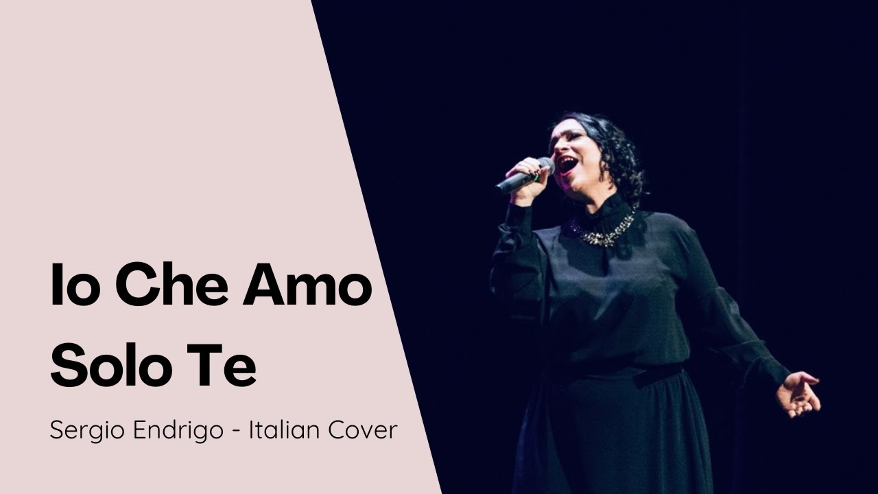 Io che amo solo te - Sergio Endrigo - Cover by Laura Zoli - YouTube