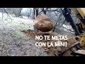 Trail building con la Mini Excavadora! Construyendo Pistas de Bicicletas en Linares!