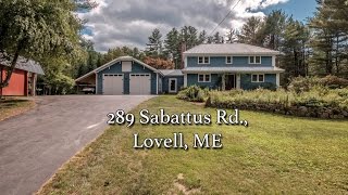 289 Sabattus Rd. video tour
