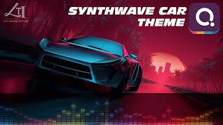 SYNTHWAVE CAR ♫ ♪♩🔹QUIZIZZ🔹♩ ♪ ♬ ✧ 2HR LOOP✧ #quiz #studymusic  #letsvibe #lofithinkingintrovert