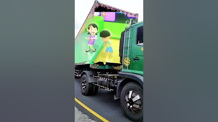Truk Kontainer Viral #viral #truckoleng #trukberubahbentuk