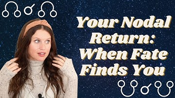Nodal Return Astrology: Transiting North Node conjunct Natal North Node --Acceleration of Destiny