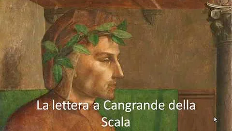 Perché Dante dedica il Paradiso a Cangrande?