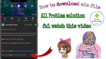 How to download aia file From First Online Creator YouTube Channel, Full Video watching..