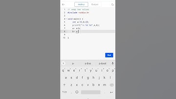 swap two numbers #c programming #short #coding guru 😎