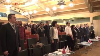 Aristoteles Sempozyumu, Saygı Duruşu Ve İstiklal Marşı