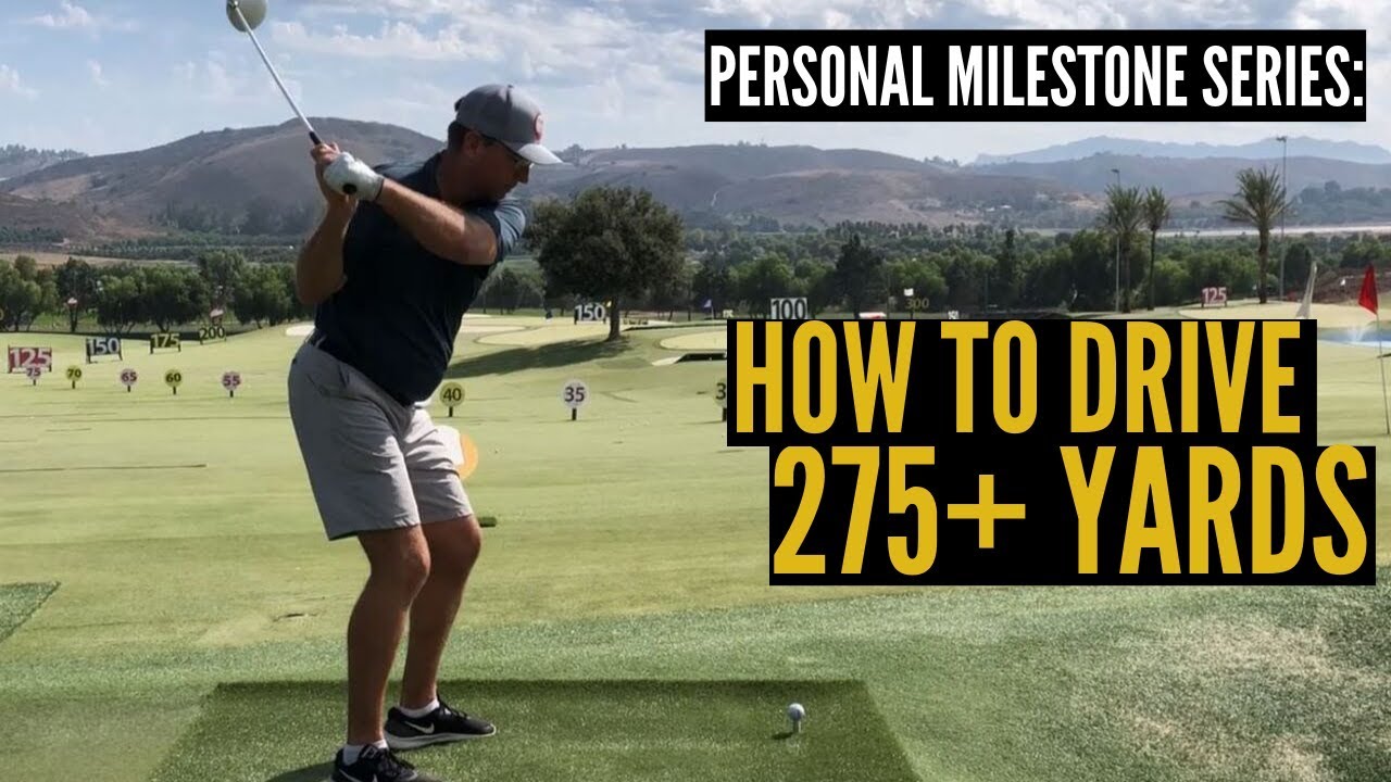 How to Drive a Golf Ball 275+ Yards YouTube