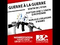 17 décembre 2022 : RASSEMBLEMENT CONTRE LA GUERRE EN UKRAINE