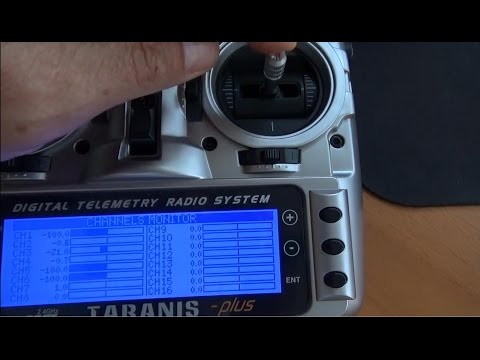 FrSky TARANIS - programming elevator and throttle for better performance