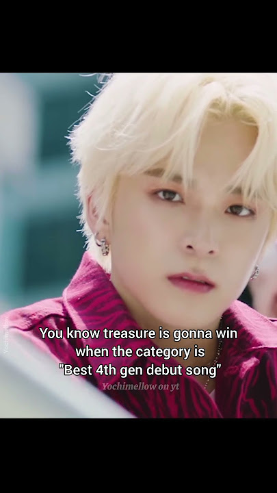 Just YG artists' debut being iconic #treasure #kpop #shorts